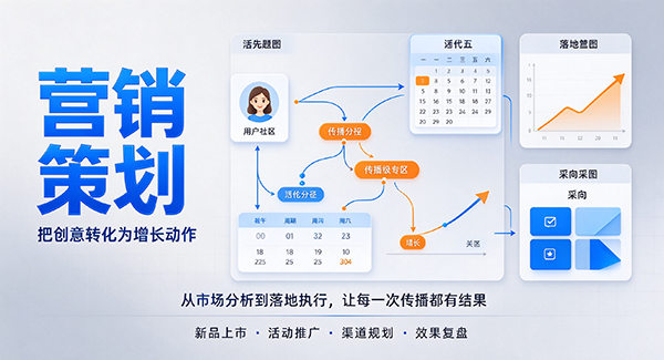 钦南区营销策划